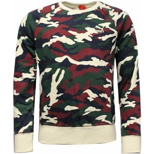 Puma Long Sleeve Crew Neck Camo Mens Sweaters 567493 21 - Multicolour Cotton - Size Small Puma Long Sleeve Crew Neck Camo Mens Sweaters 567493 21 - Multicolour Cotton - Size Small