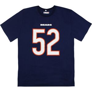 Fanatics Chicago Bears Khalil Mack Mens T-Shirt - Navy Cotton - Size X-Large Fanatics Chicago Bears Khalil Mack Mens T-Shirt - Navy Cotton - Size X-Large