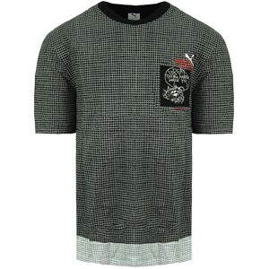 Puma X Michael Lau Crew Short Sleeve Black Mens Printed Pocket T-Shirt 530360 51 Cotton - Size Medium Puma X Michael Lau Crew Short Sleeve Black Mens Printed Pocket T-Shirt 530360 51 Cotton - Size Medium