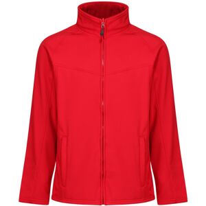 Regatta Uproar Mens Softshell Wind Resistant Fleece Jacket - Red - Size Small Regatta Uproar Mens Softshell Wind Resistant Fleece Jacket - Red - Size Small