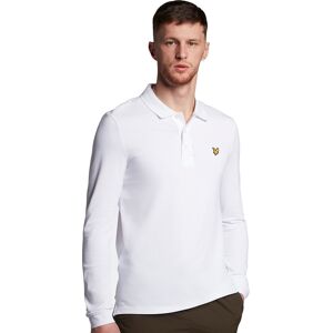 Lyle & Scott Mens And Ls Polo Shirt In White Cotton - Size 2xl Lyle & Scott Mens And Ls Polo Shirt In White Cotton - Size 2xl
