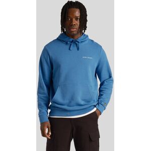 Lyle & Scott Men's Blue Hoodie - Regular Fit - Hooded Style Lyle & Scott Men's Blue Hoodie - Regular Fit - Hooded Style