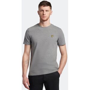 Lyle & Scott Mens Plain T-Shirt In Grey Cotton - Size Small Lyle & Scott Mens Plain T-Shirt In Grey Cotton - Size Small