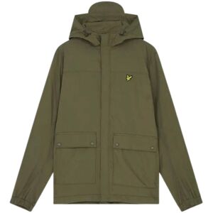 Lyle & Scott Mens Hooded Pocket Green Jacket Nylon - Size X-Small Lyle & Scott Mens Hooded Pocket Green Jacket Nylon - Size X-Small