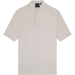 Lyle & Scott Mens Plain Embroidered Logo Cove Polo Shirt - Cream Cotton - Size X-Large Lyle & Scott Mens Plain Embroidered Logo Cove Polo Shirt - Cream Cotton - Size X-Large