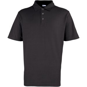 Premier Mens Stud Heavyweight Plain Pique Polo Shirt (Black) - Size 3xl Premier Mens Stud Heavyweight Plain Pique Polo Shirt (Black) - Size 3xl