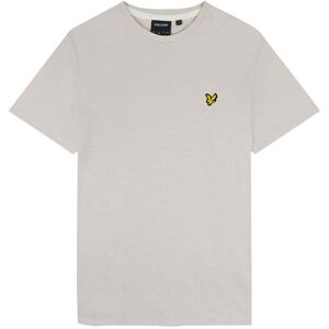 Lyle & Scott Mens Chunky Slub T-Shirt In Beige Cotton - Size Medium Lyle & Scott Mens Chunky Slub T-Shirt In Beige Cotton - Size Medium