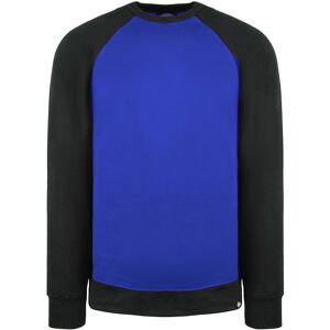 Dickies Two Tone Mens Royal/black Sweater - Blue Cotton - Size 4xl Dickies Two Tone Mens Royal/black Sweater - Blue Cotton - Size 4xl