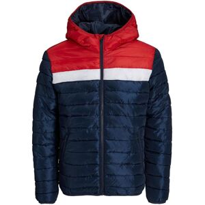 Jack & Jones Mens Hooded Puffer Jacket, Full Zip, Long Sleeve - Multicolour Nylon - Size X-Large Jack & Jones Mens Hooded Puffer Jacket, Full Zip, Long Sleeve - Multicolour Nylon - Size X-Large