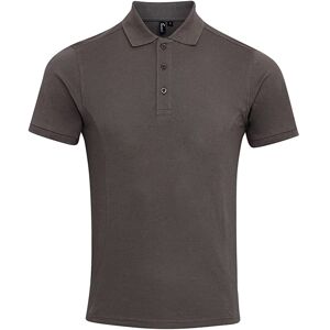 Premier Mens Coolchecker Plus Piqu Polo Shirt (Dark Grey) - Size 4xl Premier Mens Coolchecker Plus Piqu Polo Shirt (Dark Grey) - Size 4xl