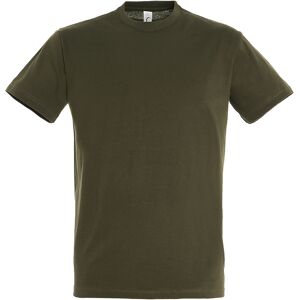 Sols Mens Regent Short Sleeve T-Shirt (Army) - Green Cotton - Size 2xl Sols Mens Regent Short Sleeve T-Shirt (Army) - Green Cotton - Size 2xl