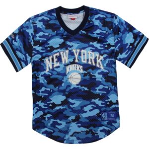 Mitchell & Ness Nba New York Knicks Camo Mesh Mens T-Shirt - Blue - Size Small Mitchell & Ness Nba New York Knicks Camo Mesh Mens T-Shirt - Blue - Size Small