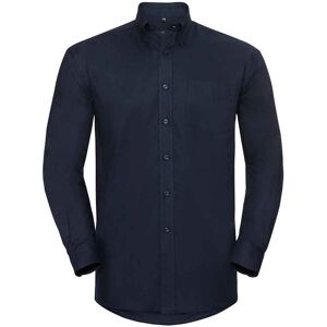 Russell Athletic Collection Mens Oxford Long-Sleeved Formal Shirt (Bright Navy) - Navy/blue - Size 15.5 Inch Russell Athletic Collection Mens Oxford Long-Sleeved Formal Shirt (Bright Navy) - Navy/blue - Size 15.5 Inch