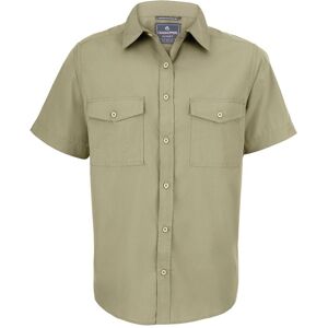 Craghoppers Mens Expert Kiwi Short-Sleeved Shirt (Pebble Brown) - Brown/green - Size Large Craghoppers Mens Expert Kiwi Short-Sleeved Shirt (Pebble Brown) - Brown/green - Size Large