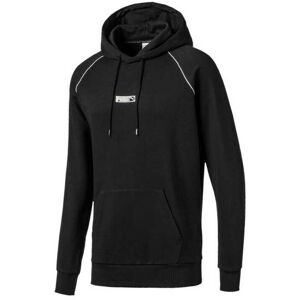 Puma Classic Logo No2 Hoodie Pullover Sweatshirt Jumper Black Mens 595251 01 Textile - Size X-Large Puma Classic Logo No2 Hoodie Pullover Sweatshirt Jumper Black Mens 595251 01 Textile - Size X-Large