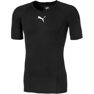 Puma Liga Baselayer Short Sleeve Mens Tee - Black - Size Medium Puma Liga Baselayer Short Sleeve Mens Tee - Black - Size Medium
