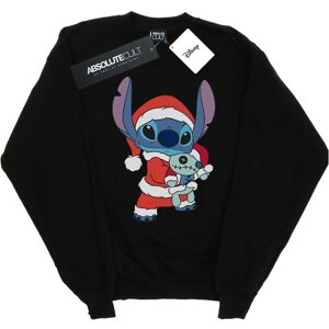 Disney Mens Lilo And Stitch Christmas Sweatshirt (Black) - Size 2xl Disney Mens Lilo And Stitch Christmas Sweatshirt (Black) - Size 2xl