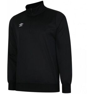 Umbro Mens Club Essential Half Zip Sweatshirt (Black) - Size 2xl Umbro Mens Club Essential Half Zip Sweatshirt (Black) - Size 2xl