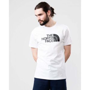The North Face Short Sleeve Easy Mens T-Shirt - White - Size Small The North Face Short Sleeve Easy Mens T-Shirt - White - Size Small