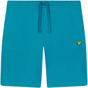 Lyle & Scott Mens Branded Logo Leisure Blue Sweat Shorts Cotton - Size Large Lyle & Scott Mens Branded Logo Leisure Blue Sweat Shorts Cotton - Size Large