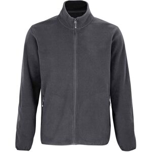 Sols Mens Factor Recycled Fleece Jacket (Charcoal) - Size 4xl Sols Mens Factor Recycled Fleece Jacket (Charcoal) - Size 4xl