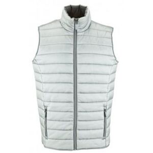 Sols Mens Wave Padded Water Repellent Bodywarmer/gilet (Metal Grey) - Size 3xl Sols Mens Wave Padded Water Repellent Bodywarmer/gilet (Metal Grey) - Size 3xl