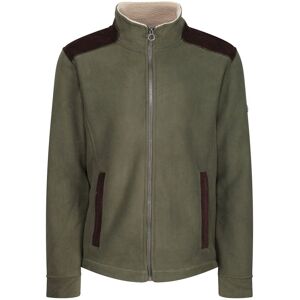 Regatta Mens Faversham Full Zip Fleece Jacket (Dark Khaki) - Size Medium Regatta Mens Faversham Full Zip Fleece Jacket (Dark Khaki) - Size Medium