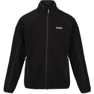 Regatta Mens Hadfield Full Zip Fleece Jacket (Black) - Size X-Large Regatta Mens Hadfield Full Zip Fleece Jacket (Black) - Size X-Large
