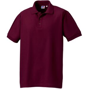 Russell Athletic Mens Ultimate Classic Cotton Polo Shirt (Burgundy) - Size 4xl Russell Athletic Mens Ultimate Classic Cotton Polo Shirt (Burgundy) - Size 4xl
