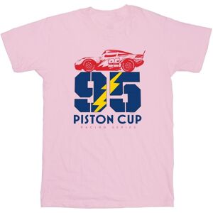 Disney Mens Cars Piston Cup 95 T-Shirt (Baby Pink) Cotton - Size X-Large Disney Mens Cars Piston Cup 95 T-Shirt (Baby Pink) Cotton - Size X-Large
