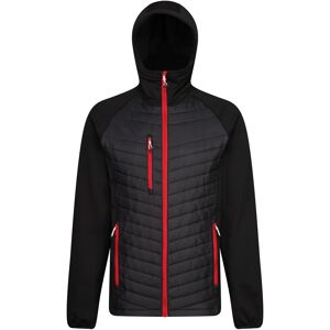 Regatta Mens Navigate Quilted Hybrid Jacket (Black/classic Red) - Size Small Regatta Mens Navigate Quilted Hybrid Jacket (Black/classic Red) - Size Small