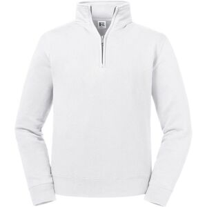 Russell Athletic Mens Authentic Zip Neck Sweatshirt (White) - Size 3xl Russell Athletic Mens Authentic Zip Neck Sweatshirt (White) - Size 3xl