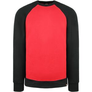 Dickies Two Tone Mens Red/black Sweater Cotton - Size 4xl Dickies Two Tone Mens Red/black Sweater Cotton - Size 4xl
