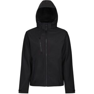 Regatta Mens Venturer 3 Layer Membrane Soft Shell Jacket (Black) - Size Large Regatta Mens Venturer 3 Layer Membrane Soft Shell Jacket (Black) - Size Large