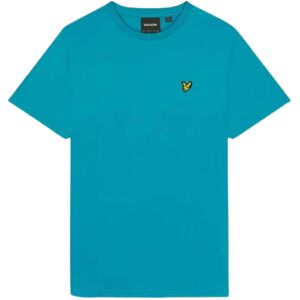 Lyle & Scott Mens Brand Chest Logo Leisure Blue T-Shirt Cotton - Size X-Large Lyle & Scott Mens Brand Chest Logo Leisure Blue T-Shirt Cotton - Size X-Large