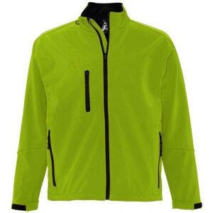 Sols Mens Relax Soft Shell Jacket (Breathable, Windproof And Water Resistant) (Absinth Green) - Multicolour - Size Small Sols Mens Relax Soft Shell Jacket (Breathable, Windproof And Water Resistant) (Absinth Green) - Multicolour - Size Small