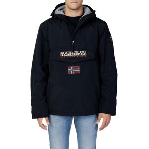 Napapijri Rainforest Winter 3 Mens Hooded Anorak - Black Nylon - Size 3xl Napapijri Rainforest Winter 3 Mens Hooded Anorak - Black Nylon - Size 3xl