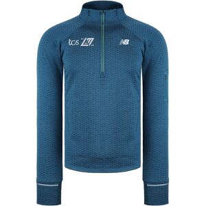 New Balance Nb Heat Grid Mens Blue Sweater - Size Medium New Balance Nb Heat Grid Mens Blue Sweater - Size Medium
