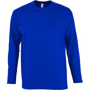 Sols Mens Monarch Long Sleeve T-Shirt (Royal Blue) - Size 4xl Sols Mens Monarch Long Sleeve T-Shirt (Royal Blue) - Size 4xl