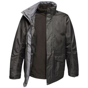 Regatta Mens Benson Iii Hooded Jacket - Black - Size X-Large Regatta Mens Benson Iii Hooded Jacket - Black - Size X-Large
