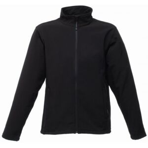Regatta Reid Mens Softshell Wind Resistant Water Repellent Jacket (Black) - Size 3xl Regatta Reid Mens Softshell Wind Resistant Water Repellent Jacket (Black) - Size 3xl