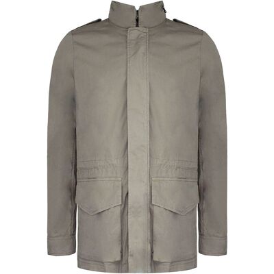 Hackett London Field Mens Sand Jacket Polyester/polyamide - Size 2xl Hackett London Field Mens Sand Jacket Polyester/polyamide - Size 2xl