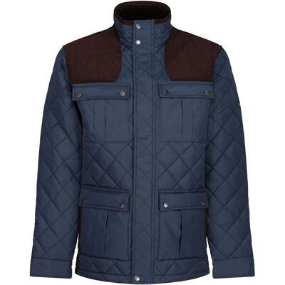 Regatta Mens Padbury Quilted Jacket (Navy) - Size Small Regatta Mens Padbury Quilted Jacket (Navy) - Size Small