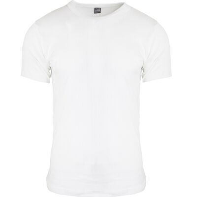 Floso Mens Thermal Underwear Short Sleeve Vest Top (Viscose Premium Range) (White) - Size Small Floso Mens Thermal Underwear Short Sleeve Vest Top (Viscose Premium Range) (White) - Size Small