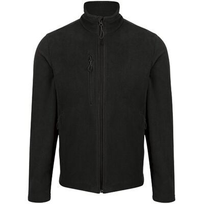 Regatta Mens Honesty Made Recycled Fleece Jacket (Black) - Size 2xl Regatta Mens Honesty Made Recycled Fleece Jacket (Black) - Size 2xl
