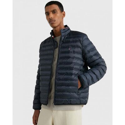 Tommy Hilfiger Mens Jas Zomer Core Packable Circular Jacket Blue - Size 2xl Tommy Hilfiger Mens Jas Zomer Core Packable Circular Jacket Blue - Size 2xl