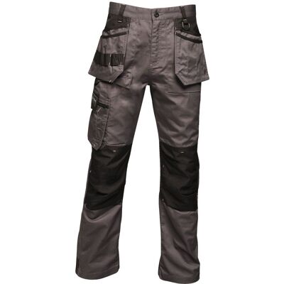 Regatta Mens Incursion Work Trousers (Iron/black) - Multicolour - Size 40w/30l Regatta Mens Incursion Work Trousers (Iron/black) - Multicolour - Size 40w/30l