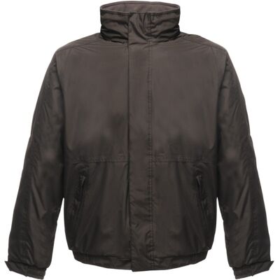 Regatta Mens Dover Waterproof Windproof Jacket (Thermo-Guard Insulation) (Black/ash) - Size X-Small Regatta Mens Dover Waterproof Windproof Jacket (Thermo-Guard Insulation) (Black/ash) - Size X-Small