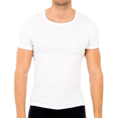 Abanderado Mens Short Sleeve T-Shirt 0306 Man - White - Size Medium Abanderado Mens Short Sleeve T-Shirt 0306 Man - White - Size Medium