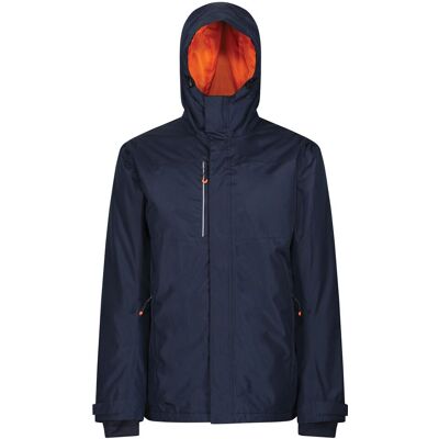 Regatta Mens Thermogen Heated Waterproof Jacket (Navy/magma Orange) - Multicolour - Size Medium Regatta Mens Thermogen Heated Waterproof Jacket (Navy/magma Orange) - Multicolour - Size Medium